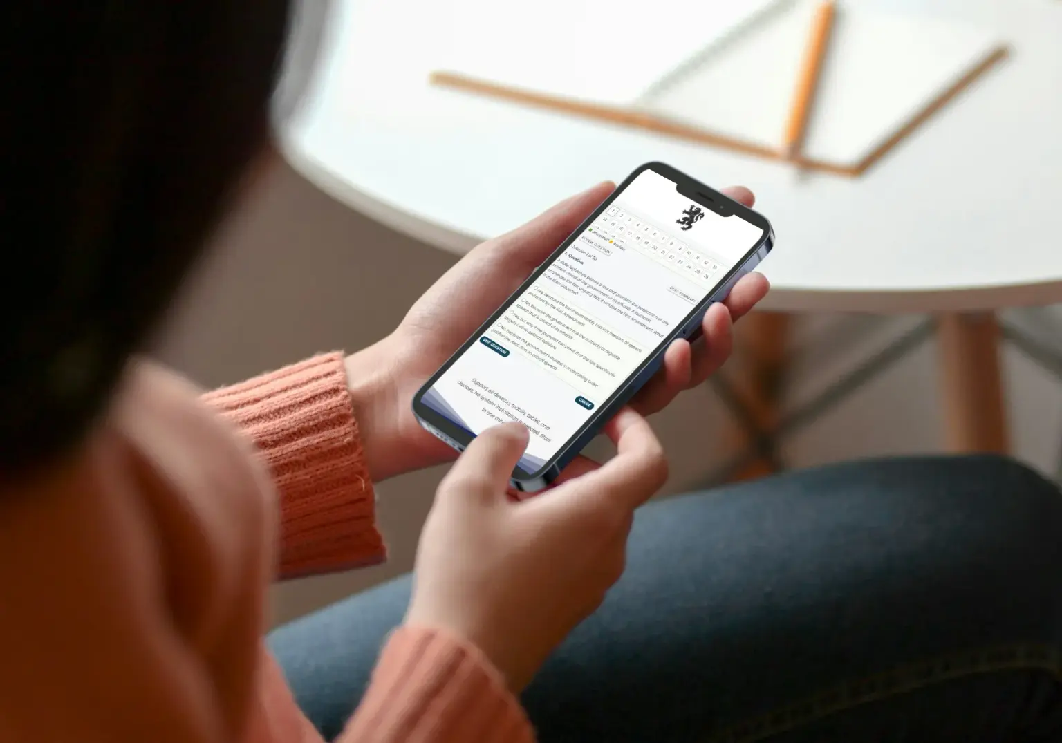 Bank Certly mobile study experience preview